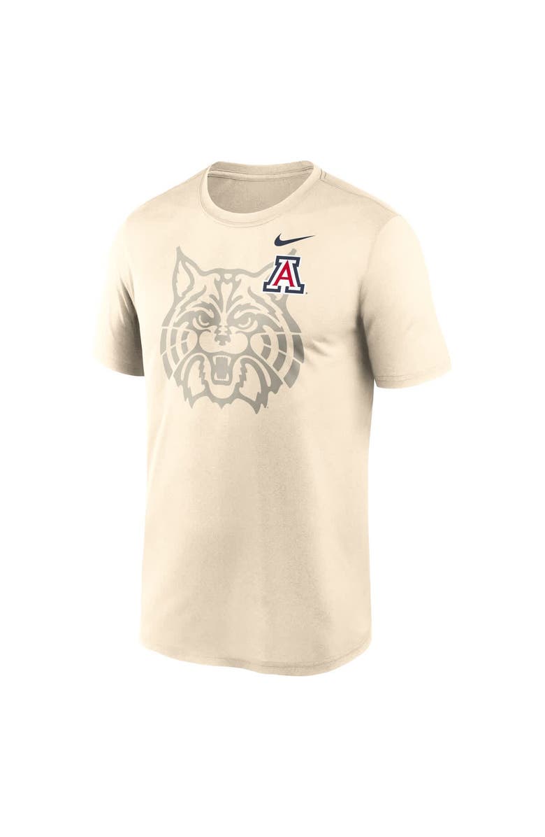 Nike Men's Nike Natural Arizona Wildcats Campus Shadow Legend Performance T-Shirt, Alternate, color, Natural
