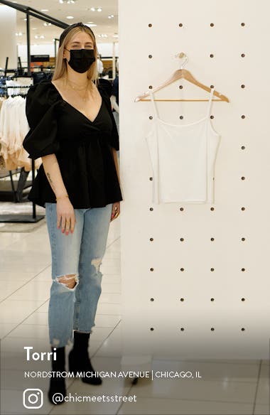 BP. + Wildfang Square Neck Tank (Nordstrom Exclusive) (Women ...