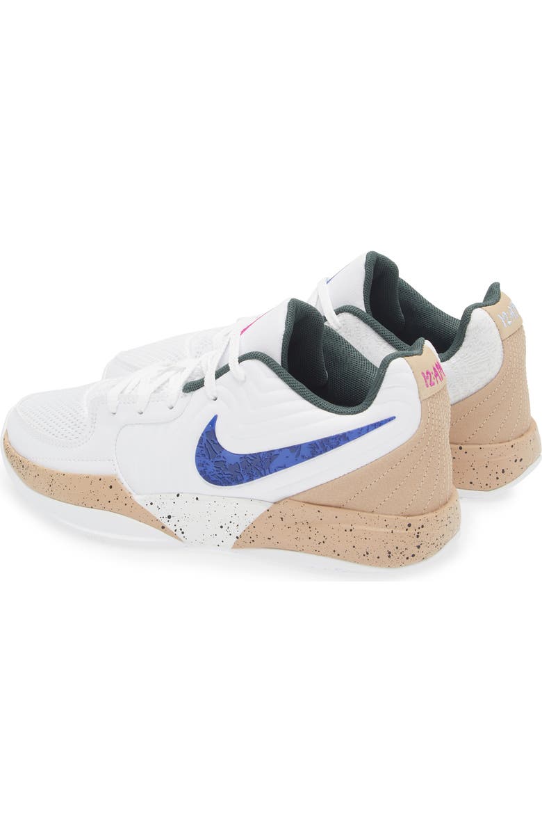 Nike Ja 2 Basketball Shoe, Alternate, color, White/ Astronomy Blue/ Hemp