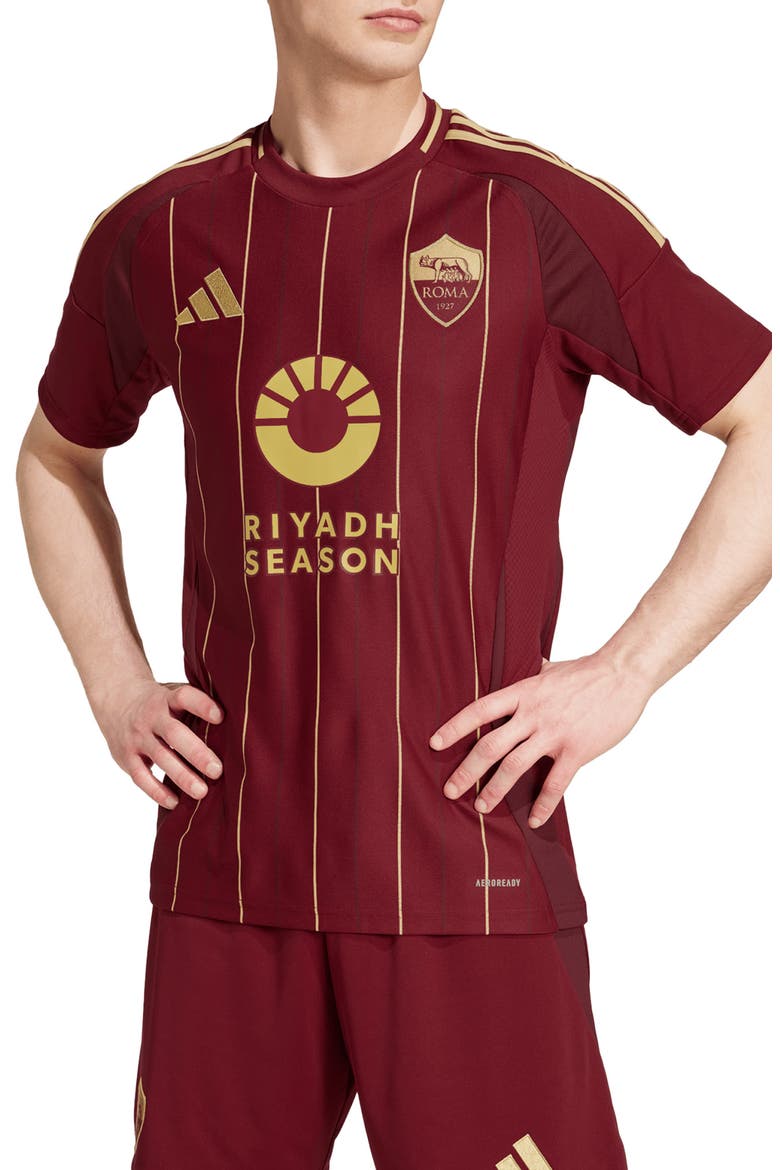 All-Start Roma 24/25 AEROREADY Home Jersey, Main, color, TEAM COLLEGIATE BURGUNDY