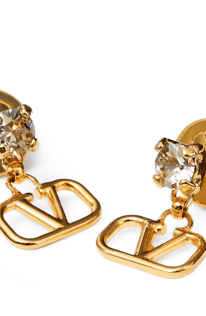 Valentino Garavani Valentino VLOGO Pendant Stud Earrings, Alternate, color, 