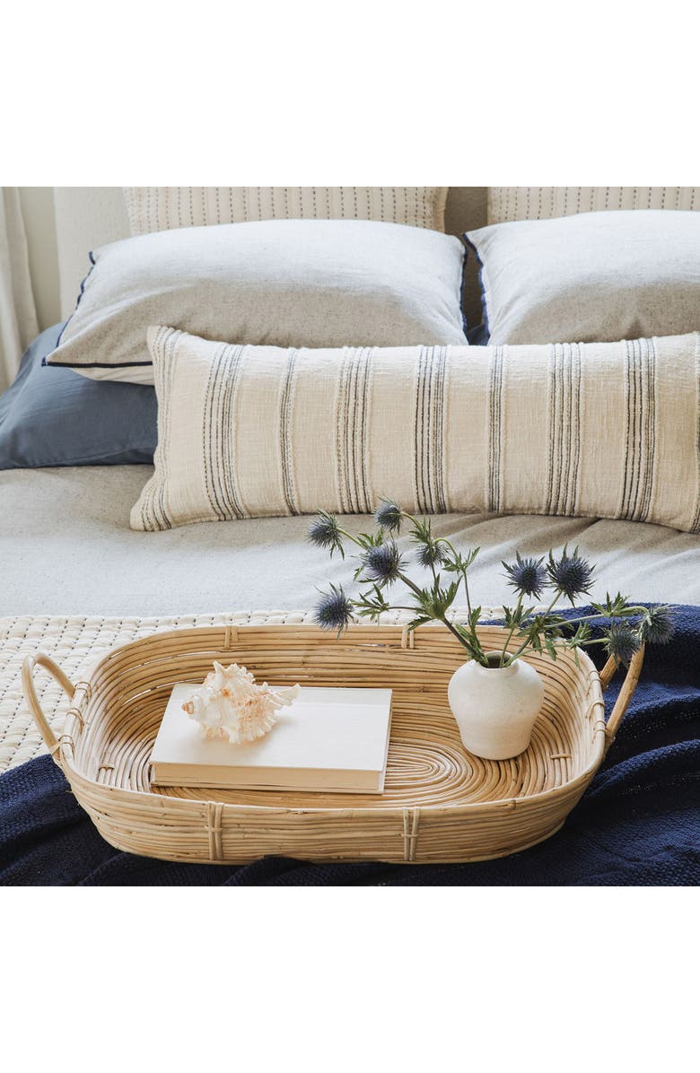 Crane Air Coastal Escape Set of 2 Pillow Shams, Alternate, color, Gray