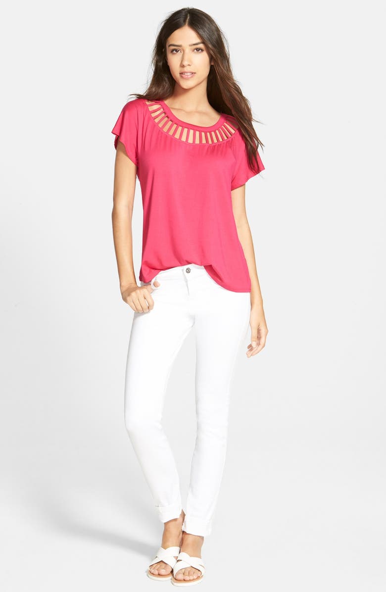 James Jeans 'Twiggy' Skinny Leggings, Alternate, color,