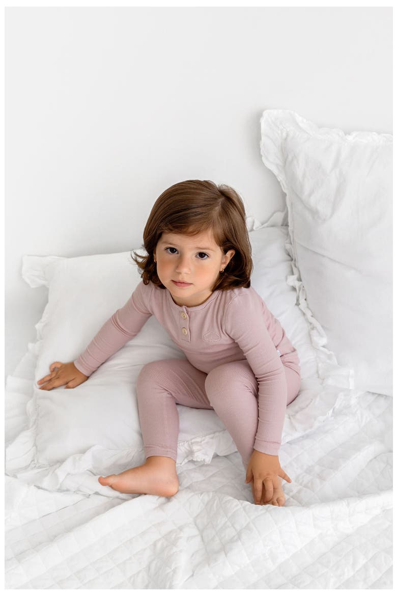 Henley PJ, Alternate, color, Blush