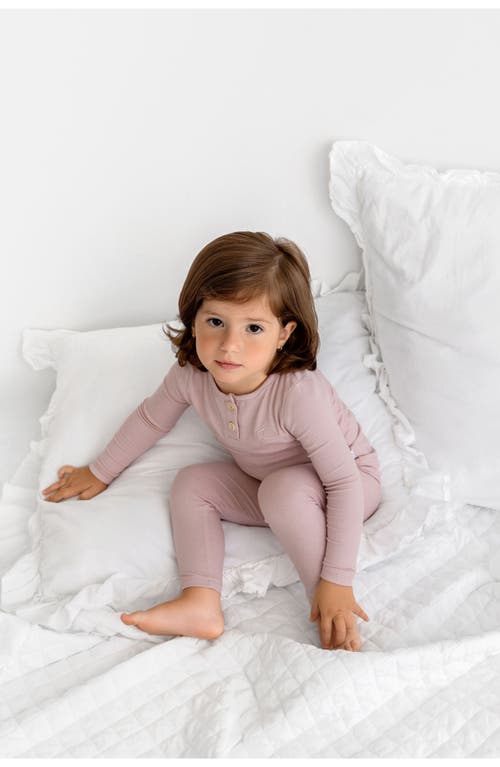 Pouf Henley Pj In Blush