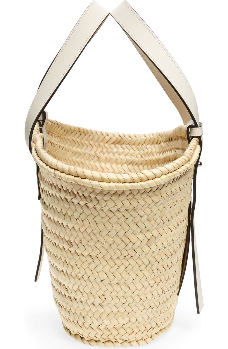 Loewe x Paula's Ibiza Palm Leaf Basket Bag, Alternate, color,
