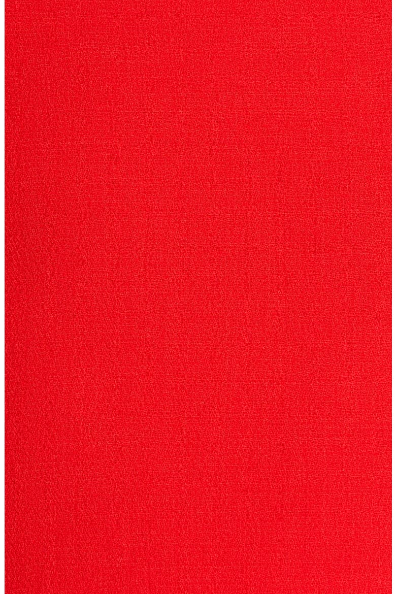 Crystal Trim Wool Wrap Miniskirt, Alternate, color, RED