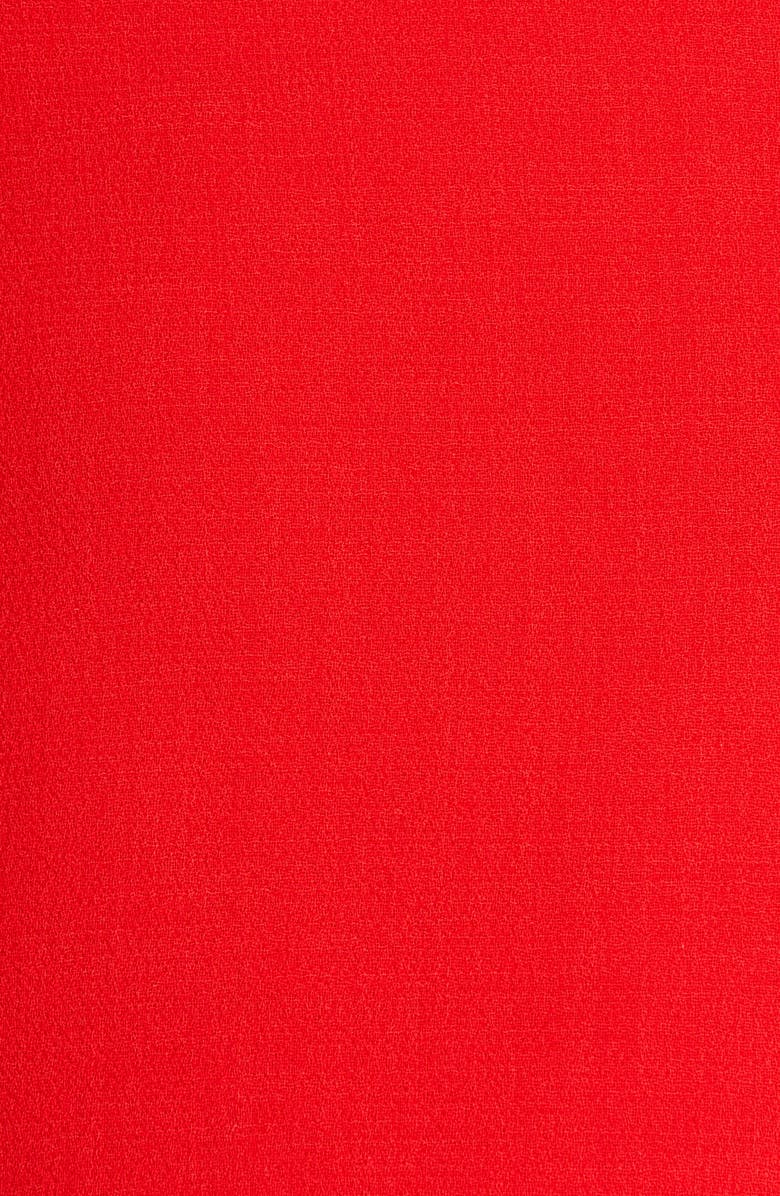 Mach & Mach Crystal Trim Wool Wrap Miniskirt, Alternate, color,