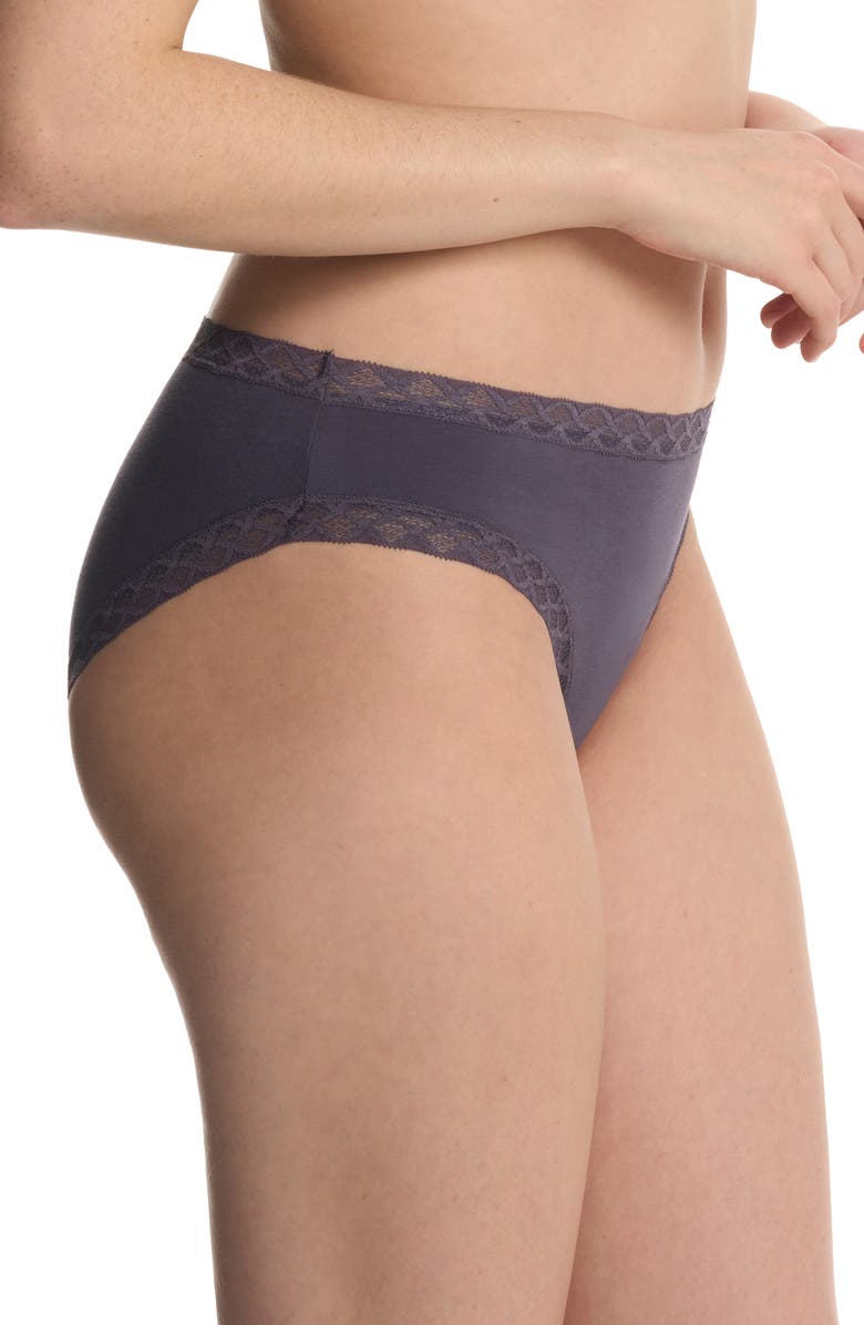 Natori Bliss Briefs, Alternate, color, Greystone