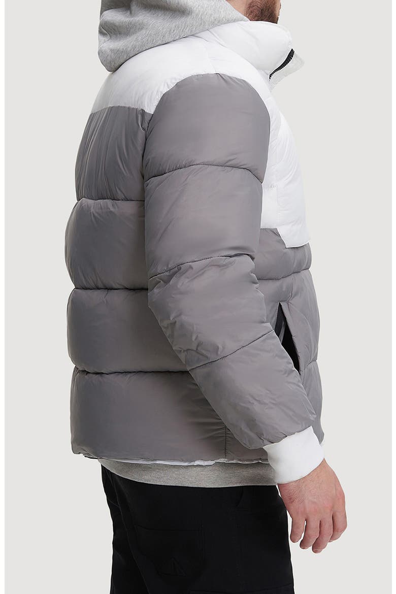 Atlas Hooded Puffer Jacket, Alternate, color, OFF WHITE/ ULTIMATE
