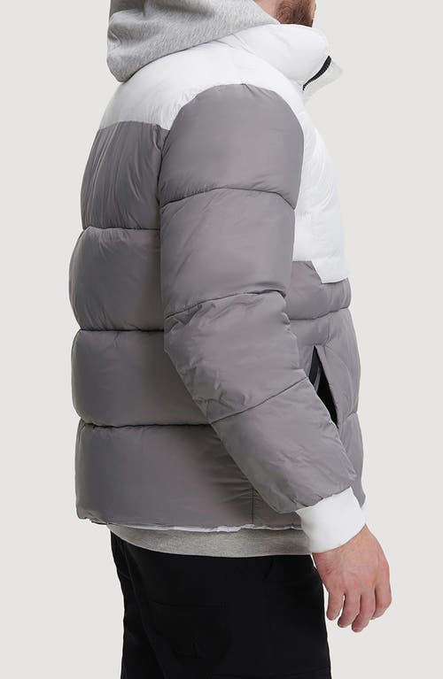 NOIZE NOIZE ATLAS HOODED PUFFER JACKET