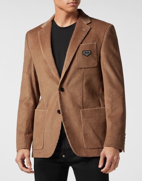 Corduroy Blazer Gigolò Fit Iconic Plein Men