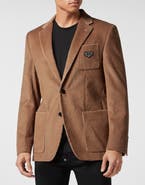 PHILIPP PLEIN Corduroy Blazer Gigolò Fit Iconic Plein Men