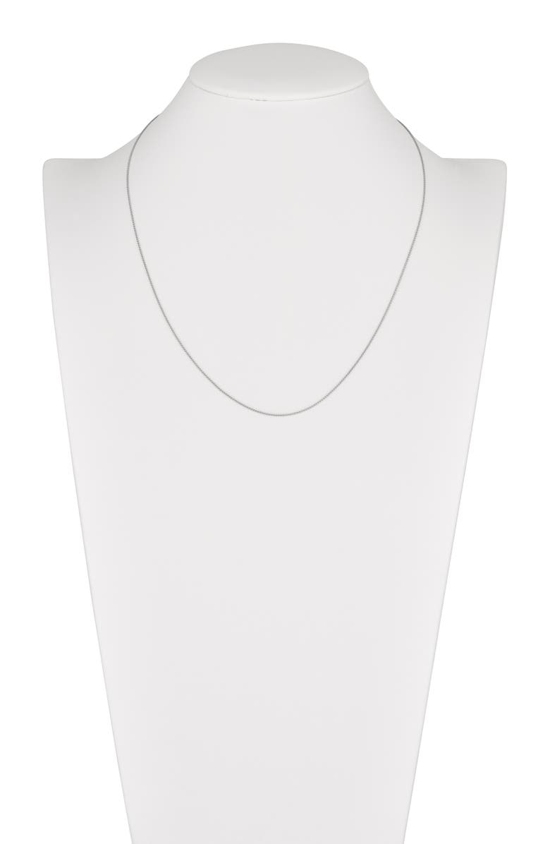 HAWLEY ST 14K White Gold Wheat Chain Necklace, Alternate, color, 