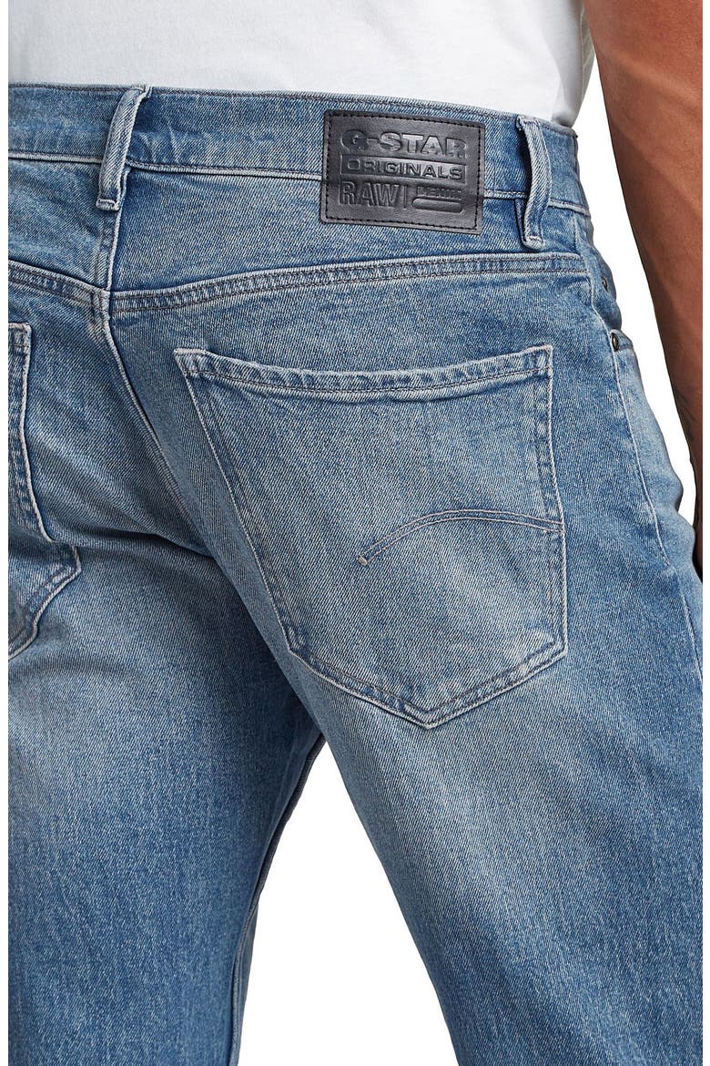 Mosa Straight Jeans, Alternate, color, SUN FADED BLUE DONAU