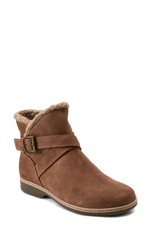 Earth ® Hutton Water Repellent Faux Fur Lined Bootie In Brown