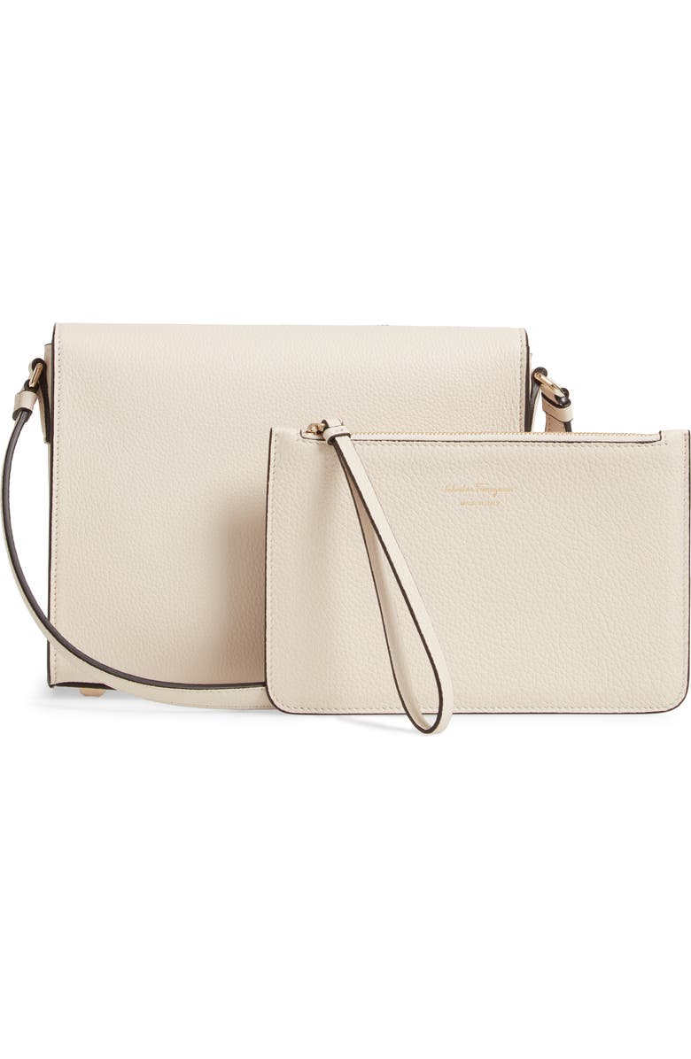 FERRAGAMO Salvatore Ferragamo Small The Studio Leather Crossbody Bag, Alternate, color,