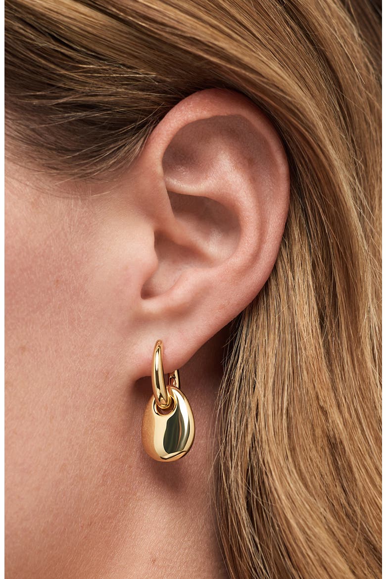Kayla Drop Earrings, Alternate, color, GOLD