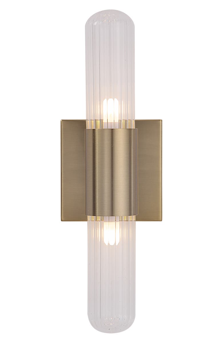 Renwil Chiara 2-Light Ribbed Wall Sconce, Alternate, color,