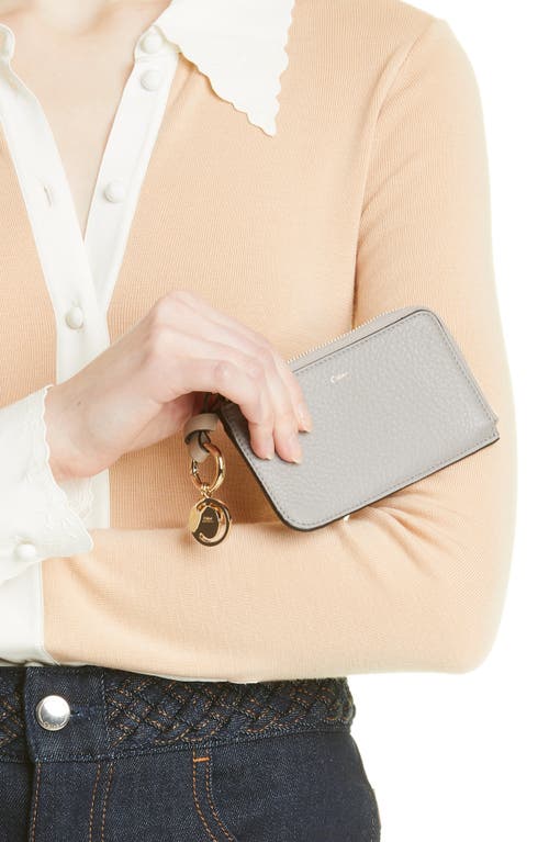 Chloé Alphabet Zip Leather Card Holder