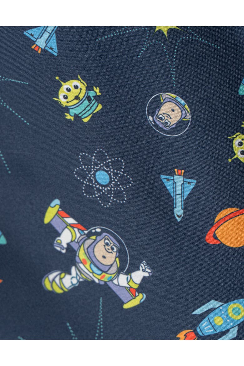 Short Sleeve Button Down Shirt, Alternate, color, Buzz Lightyear Blue Blue