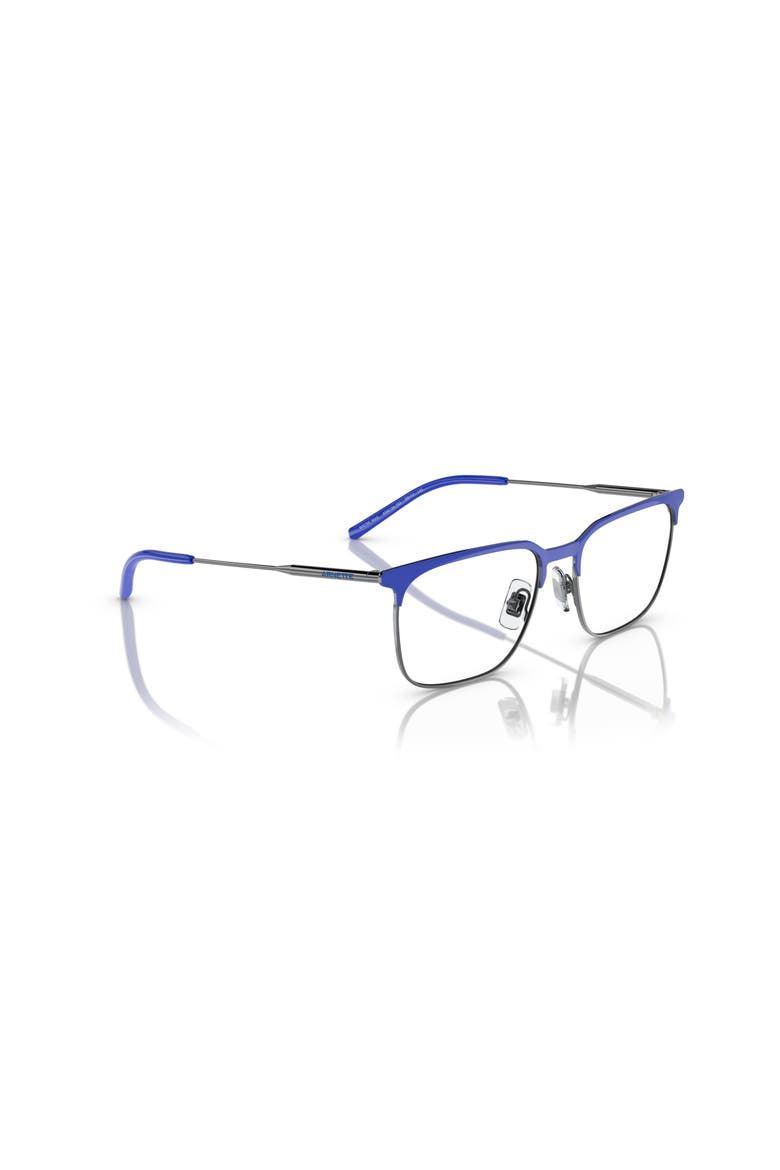 53mm Rectangle optical glasses, Alternate, color, Cerulean Blue