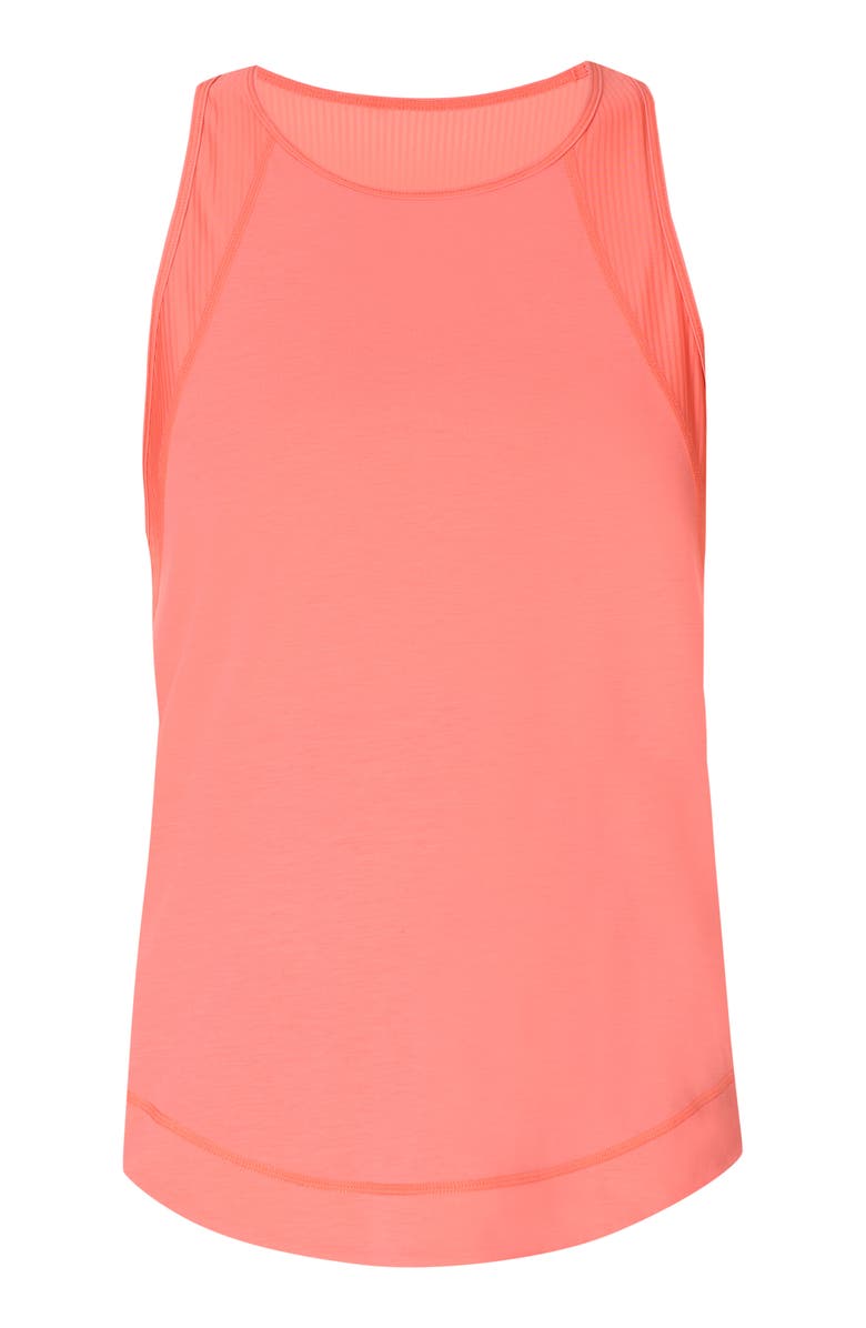 Sweaty Betty Breathe Easy Run Mesh Tank, Alternate, color, Melon Pink