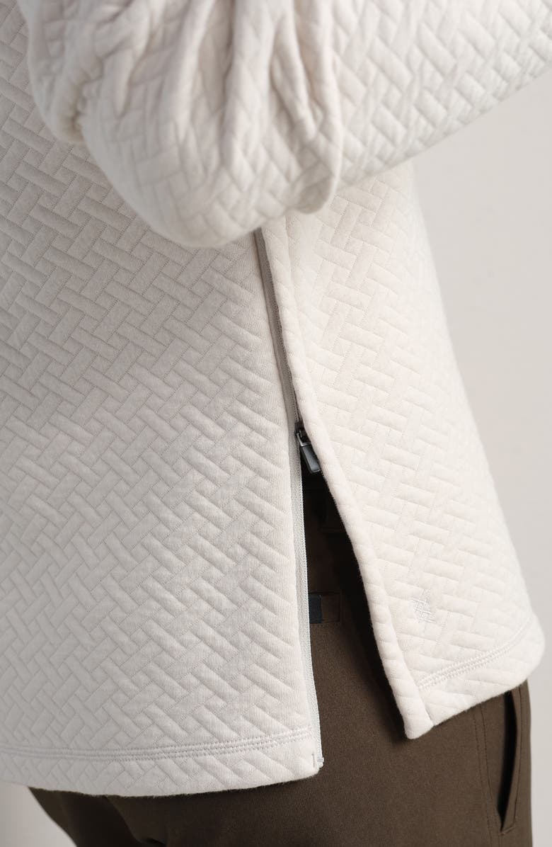 Rhone Weekend Quilted Pullover, Alternate, color, Stone
