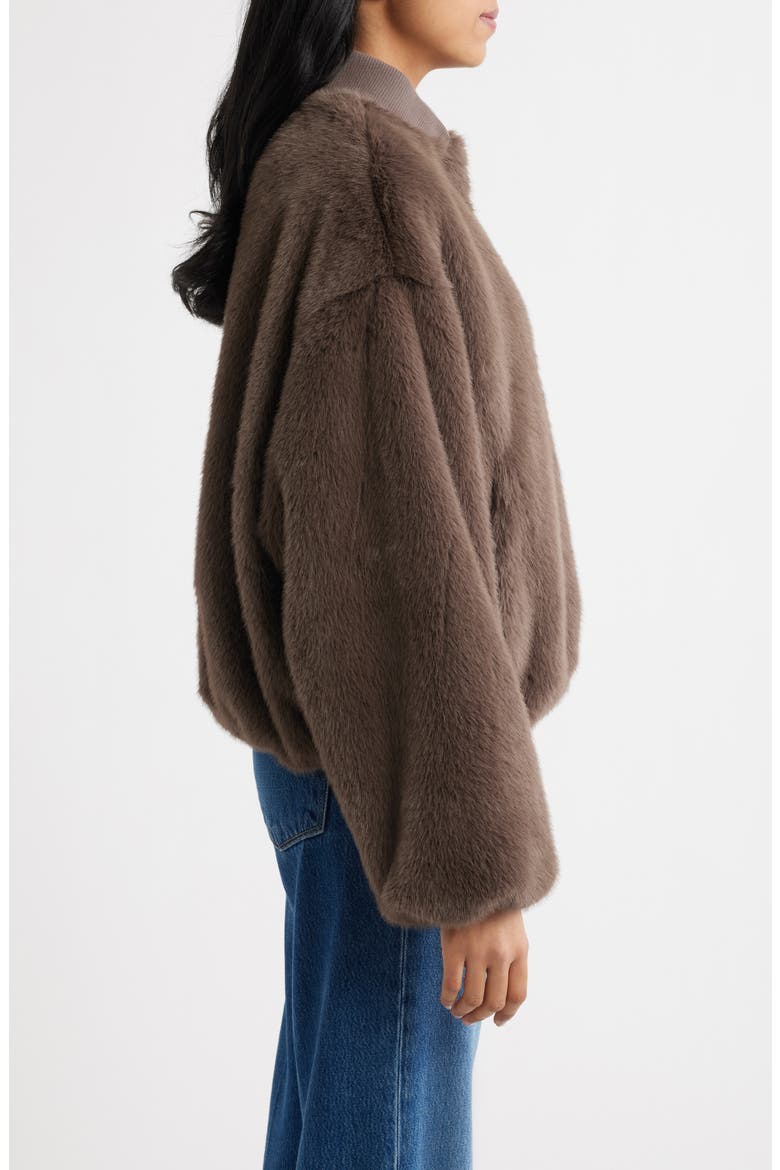 Reversible Bomber Jacket, Alternate, color, MINK