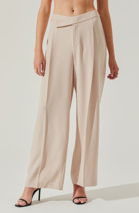 Rubina Pleated Wide Leg Pants