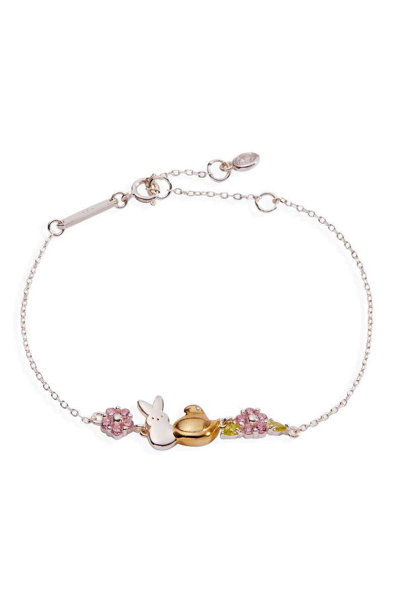 Alex and Ani Peeps<sup>®</sup> Precious Peepsake Bracelet, Main, color, Two Tone