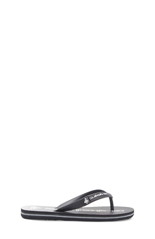 Quiksilver Kids' Moncata Core Flip Flop In Gray