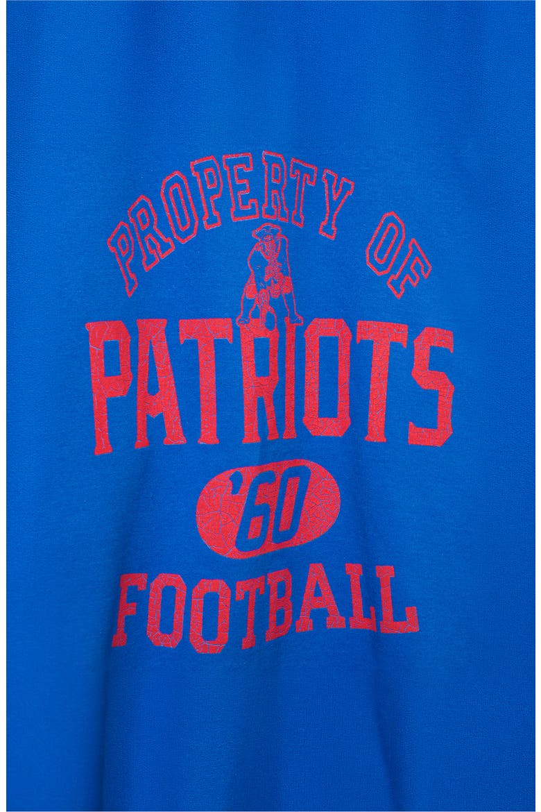 Patriots Property Crewneck Cotton Blend Sweatshirt, Alternate, color, ROYAL