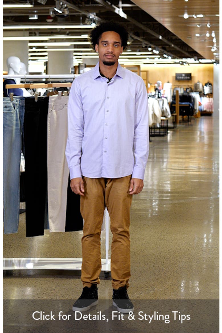 Herringbone Twill Button-Up Shirt video