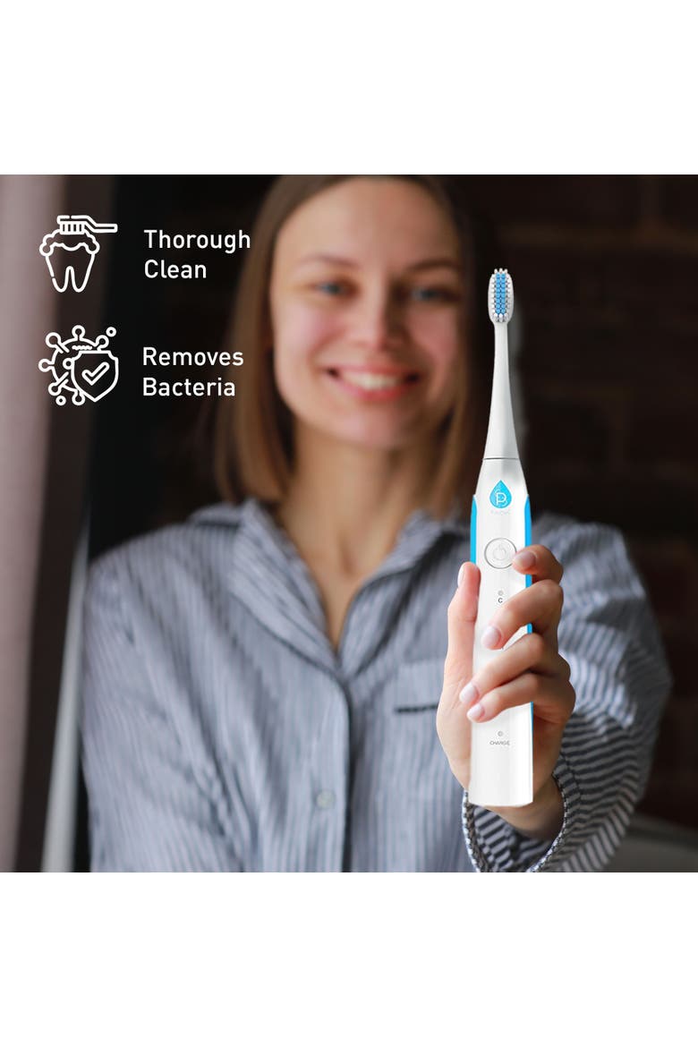 Water Flosser & Sonic Toothbrush with UV Sanitizer, Alternate, color, White