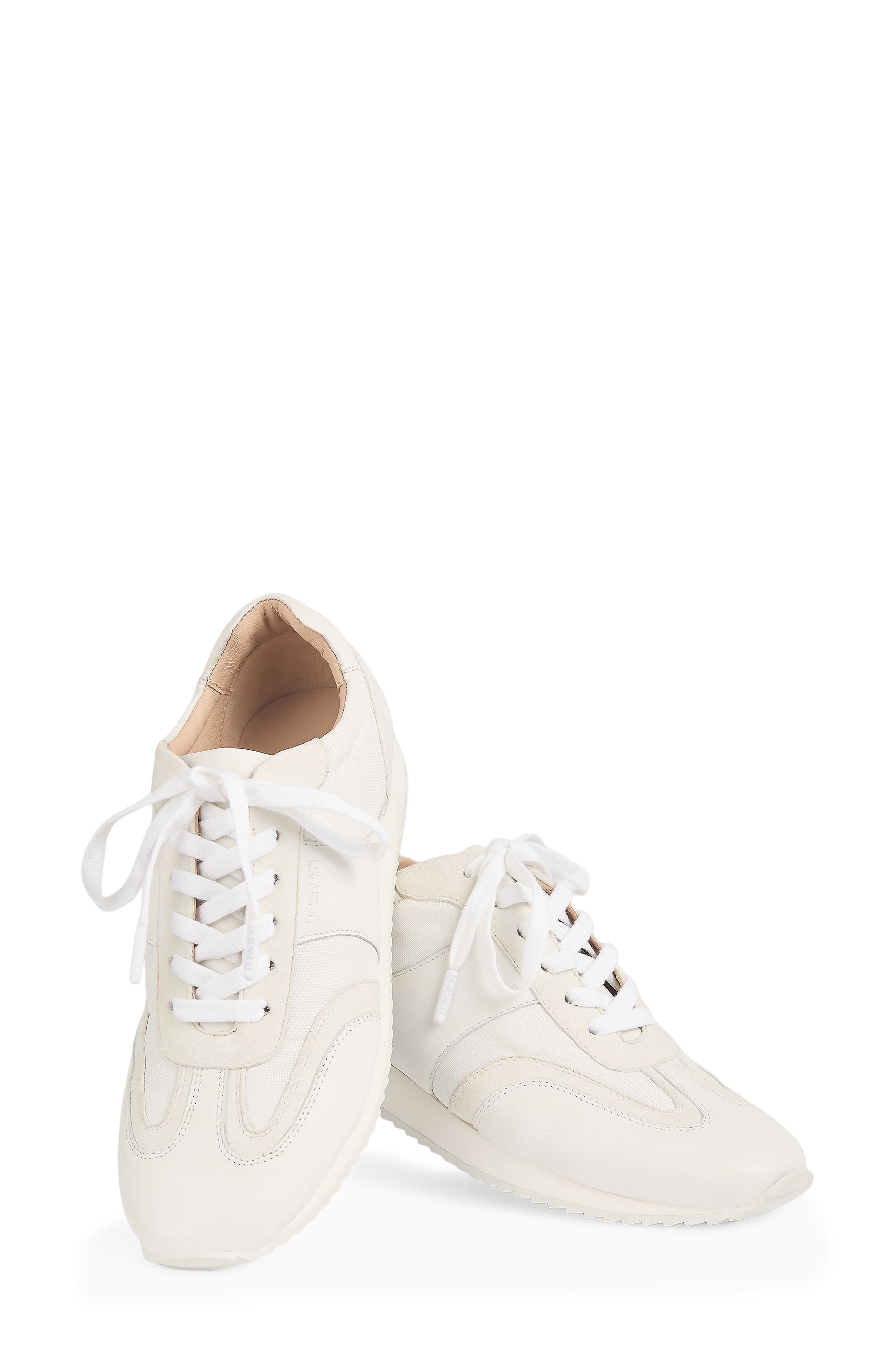 LK Bennett LKB Sport Runner Sneaker, Alternate, color, White-Off White