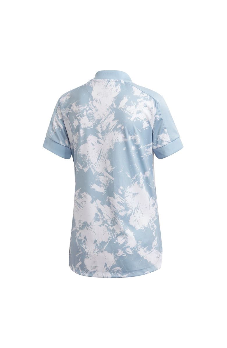 adidas Women's adidas Light Blue Austin FC 2021 Primeblue Replica Jersey, Alternate, color, 