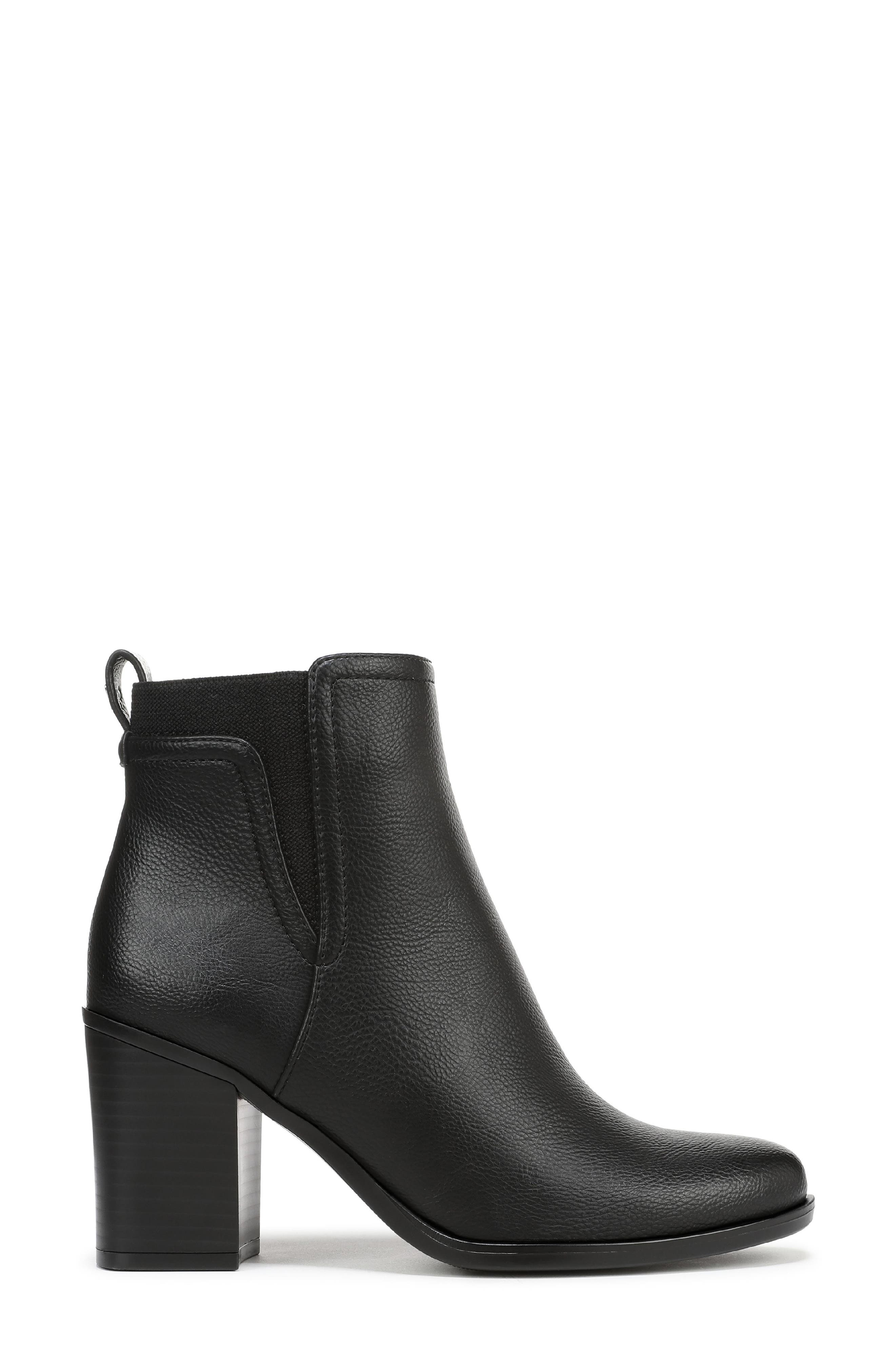 Naturalizer Jodi Bock Heel Bootie, Alternate, color, Black