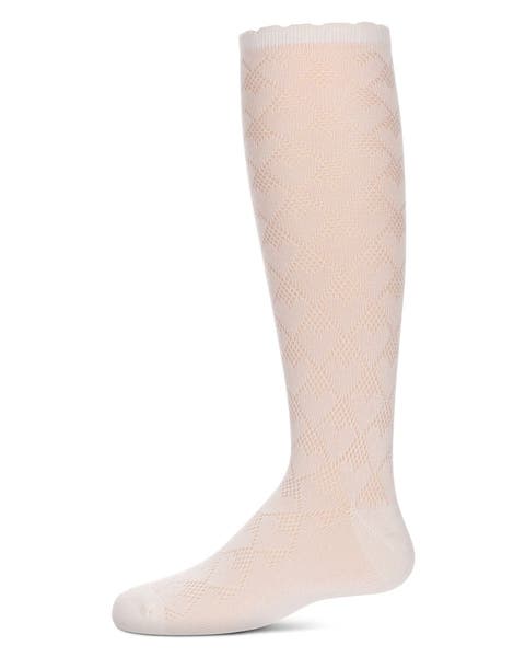Open Work Heart Knee High Socks (Little Kid & Big Kid)