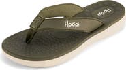 FLOOPI Faux Leather Thong Sandal