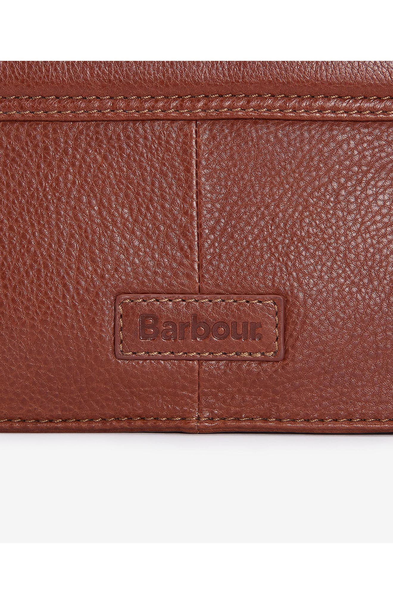 Barbour Isla Leather Crossbody Bag, Alternate, color, Brown