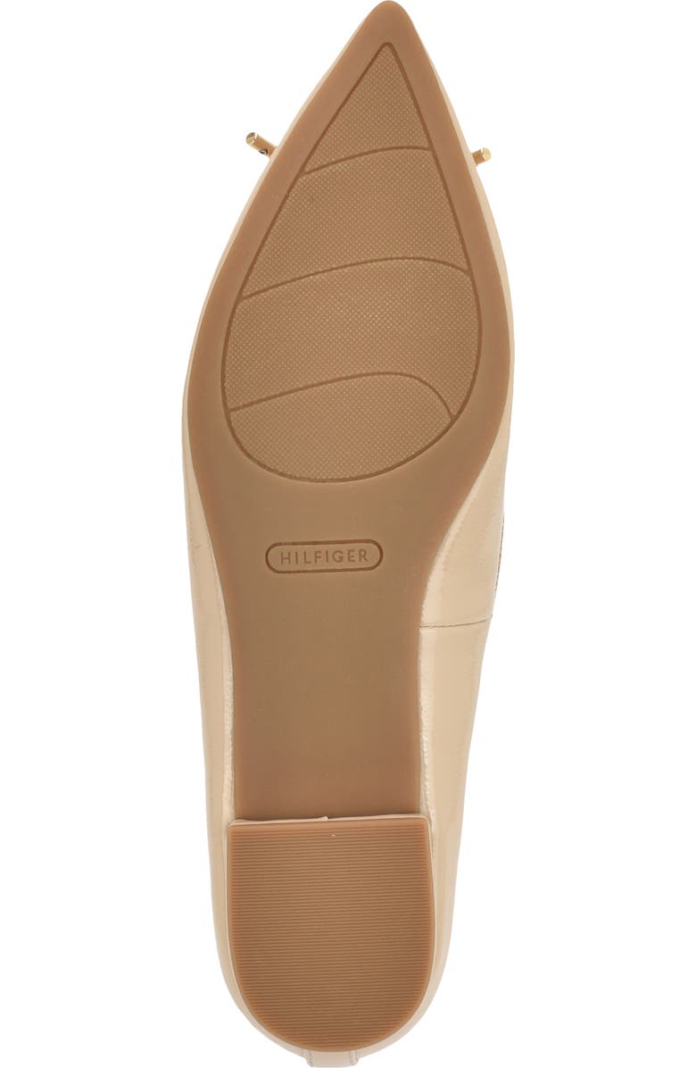 Tommy Hilfiger Kimio Pointed Toe Flat, Alternate, color, Light Natural