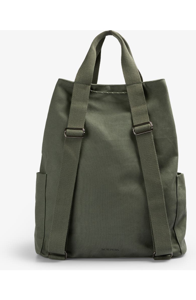 Scalpers Canvas Drawstring Backpack, Alternate, color, Khaki