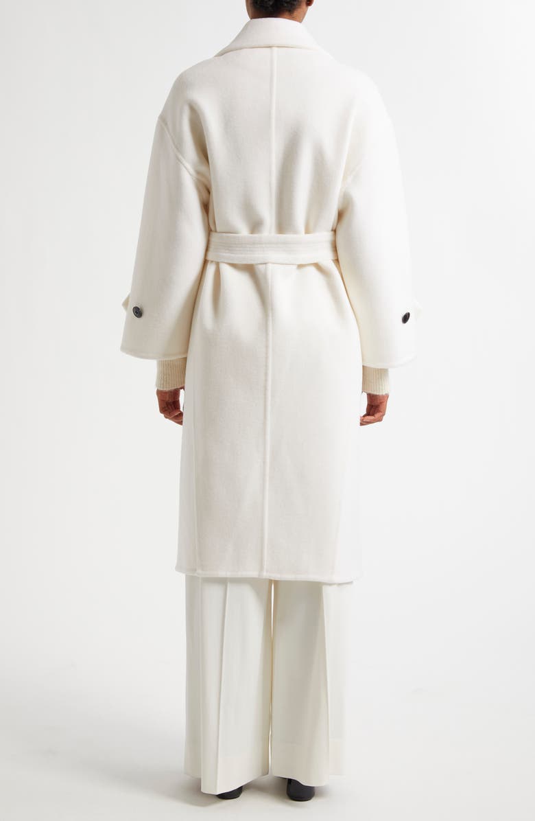 Reiss Atelier Evelyn Wool & Cashmere Double Face Wrap Coat, Alternate, color, 