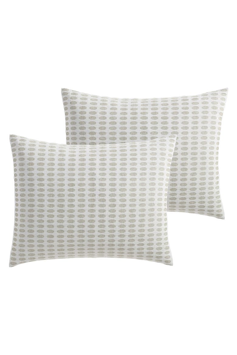 Selena 3-Piece Cotton Comforter Set, Alternate, color, BEIGE/ SAGE
