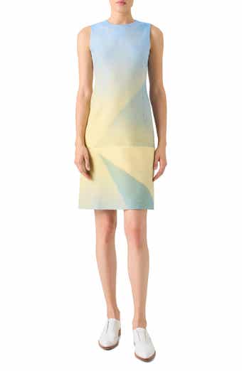 Sunbeam Double Face Silk & Cotton Blend Sheath Dress