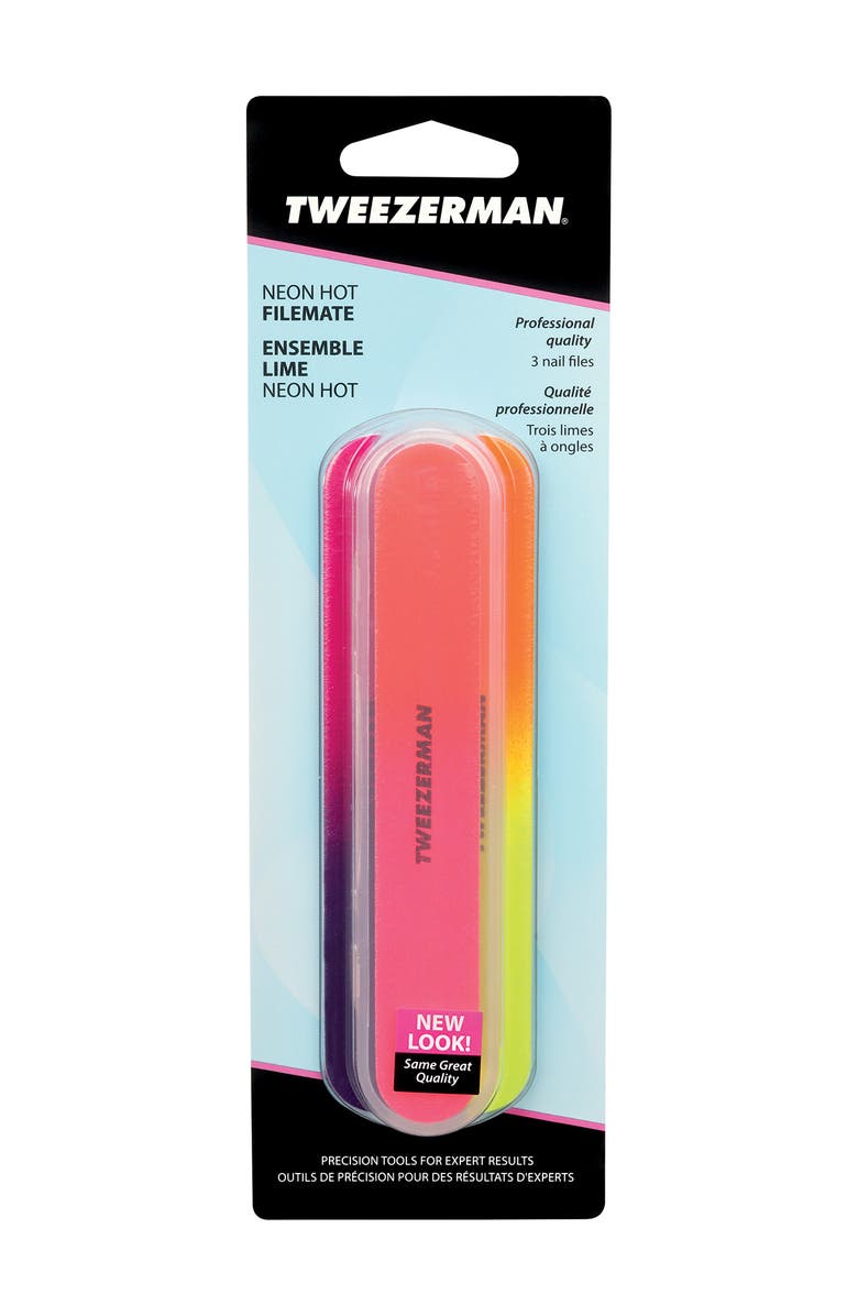 TWEEZERMAN Neon Filemates, Alternate, color, Multi