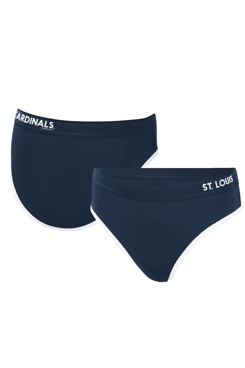 Women's G-III 4Her by Carl Banks Navy St. Louis Cardinals Southpaw Bikini Bottom, Main, color, Navy