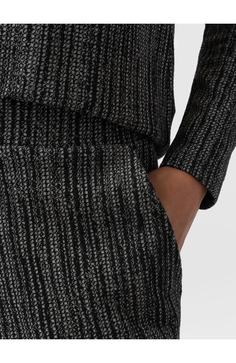 Saint + Sofia Keller Wide Leg Pant, Alternate, color, Grey/Black