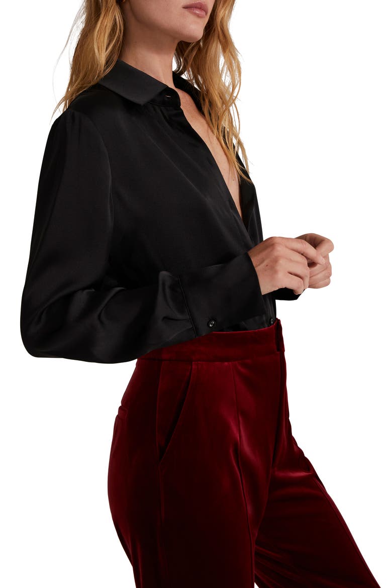 The Take Me Seriously Bodysuit, Alternate, color, BLACK